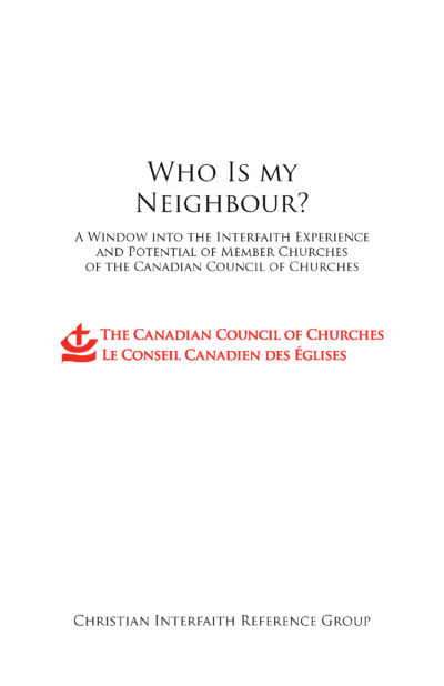 Book cover of "Who is My Neighbour?"