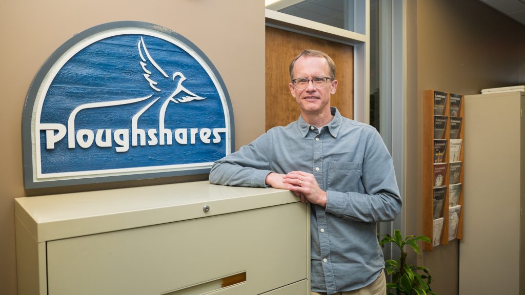 Photo of new director of Project Ploughshares Paul Heidebrecht